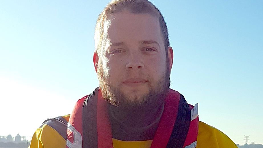 Sailor and RNLI Lifeboat Trainer Matt Dann 