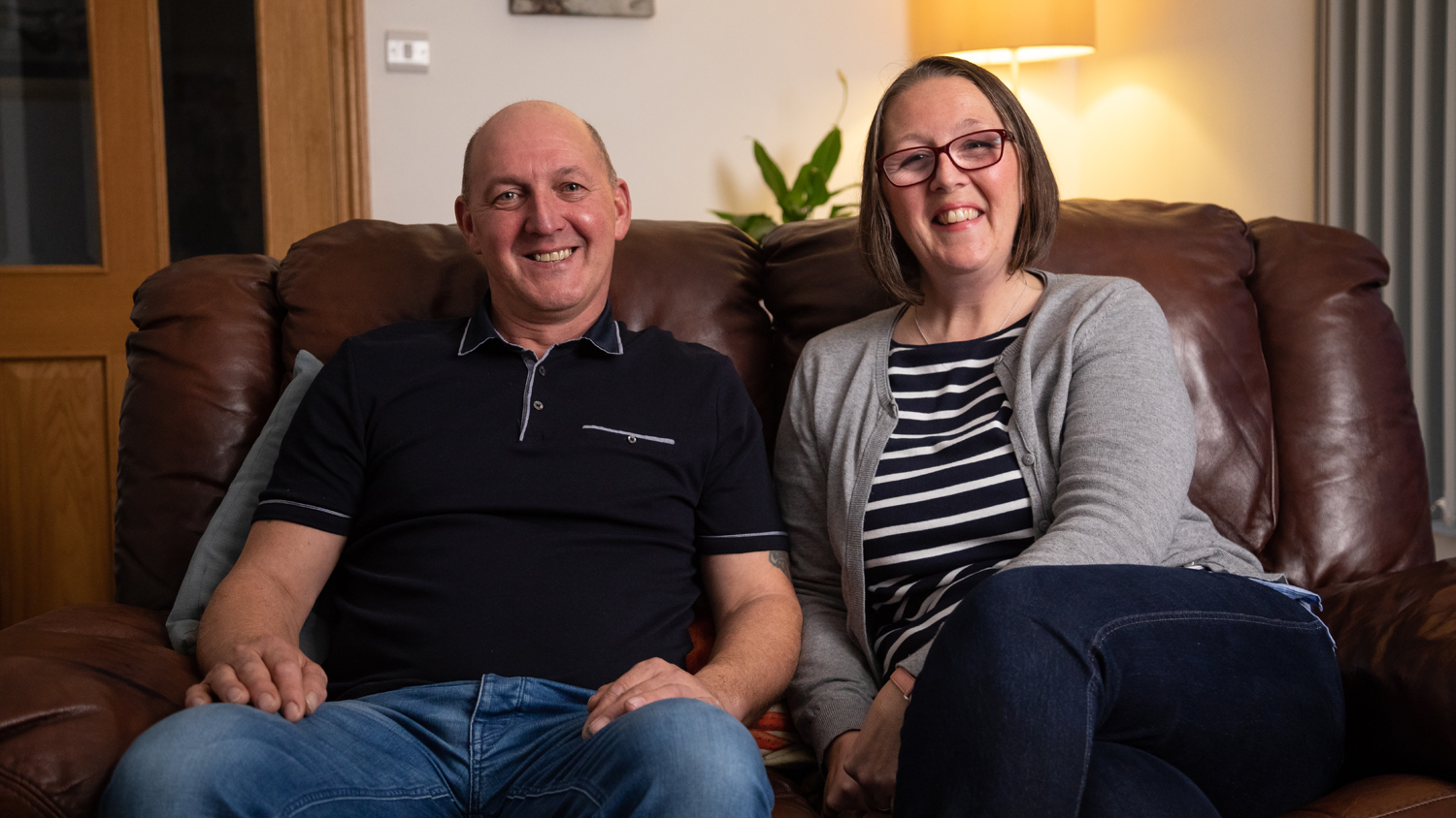 Neal Daws and his wife, Zoe