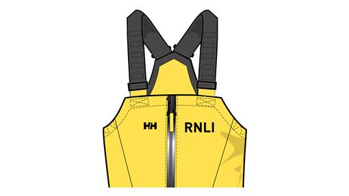 New RNLI crew kit from Helly Hansen - adjustable and replaceable shoulder straps