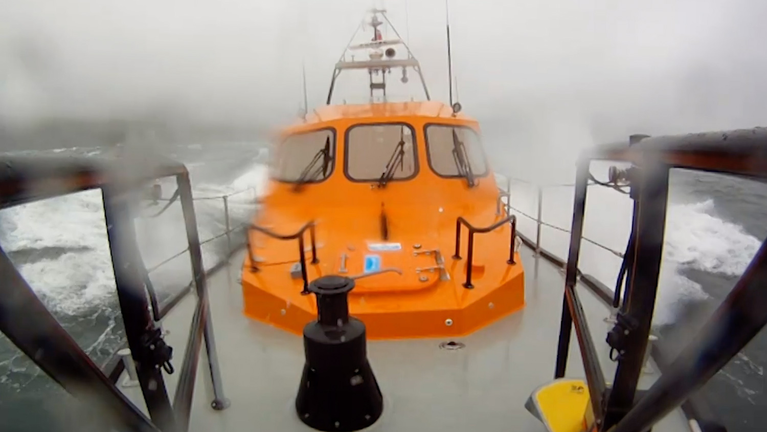 Watch: Rough seas are no problem for our lifesavers