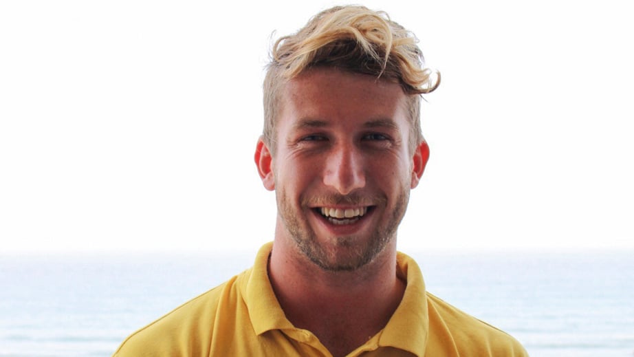 Lifeguard Sam Harwood