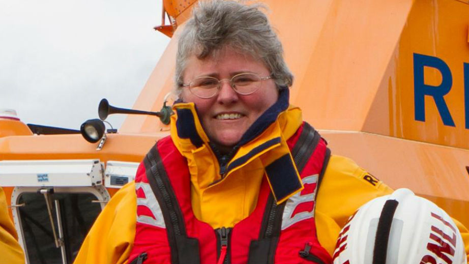 Sam Jones, Tobermory Volunteer Crew Member and Lifeboat Press Officer