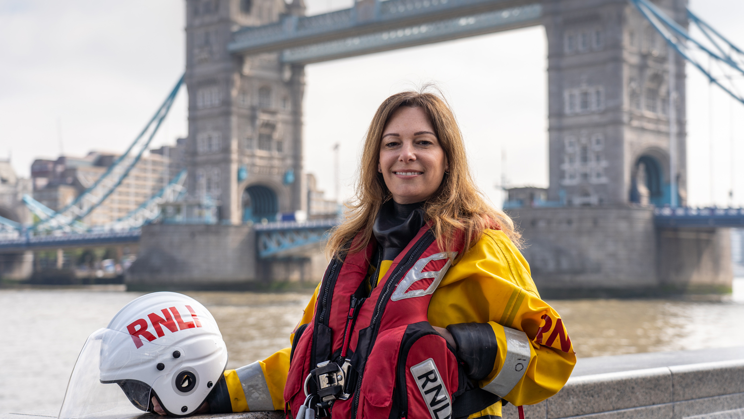 Sam is a lifeboat crew member on the Thames