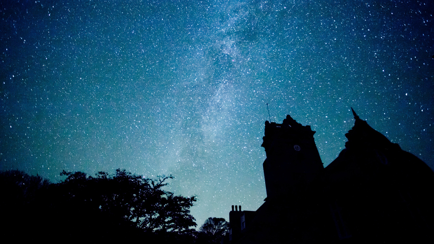 The Milky Way over La Seigneurie
