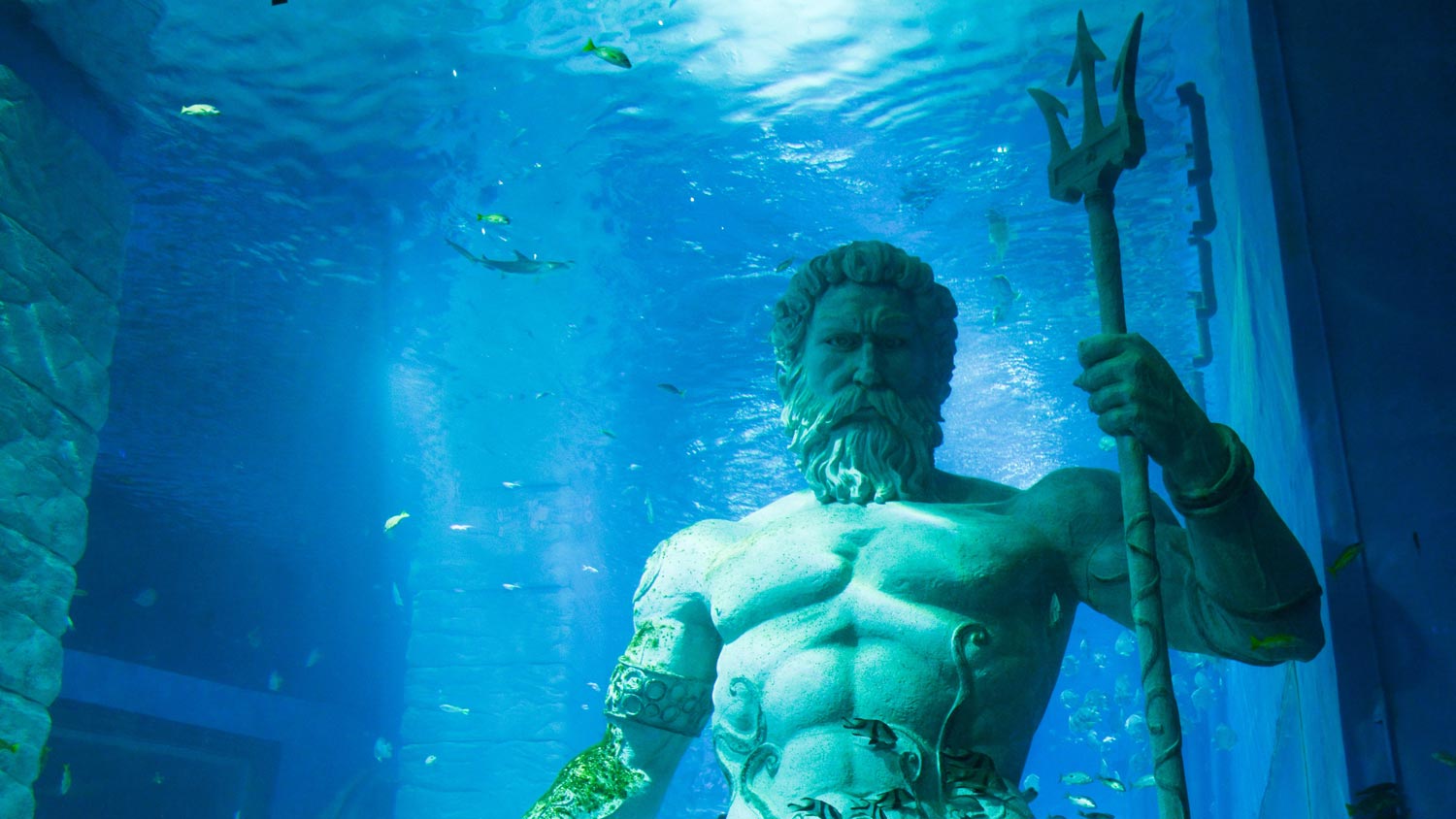 Poseidon is one of the better known sea deities 