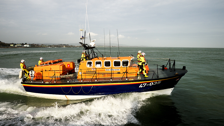 Wicklow's Tyne class lifeboat, Annie Blaker