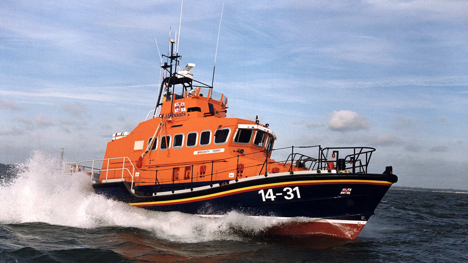 Broughty Ferry’s Trent class all-weather lifeboat
