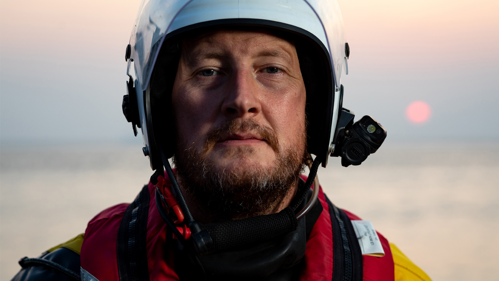 Weston-super-Mare lifeboat crew member Liam McDermott