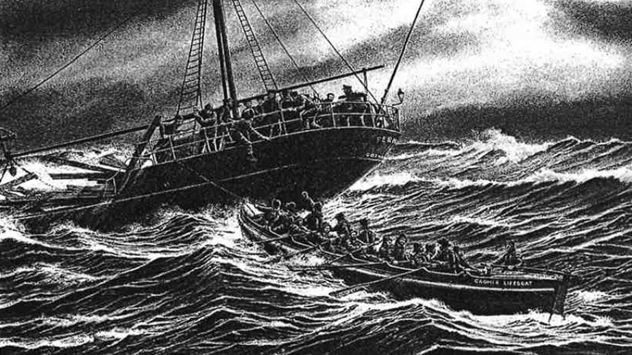 Louisa Heartwell, under command of Coxswain Henry Blogg, powered by Cromer lifeboat volunteers 