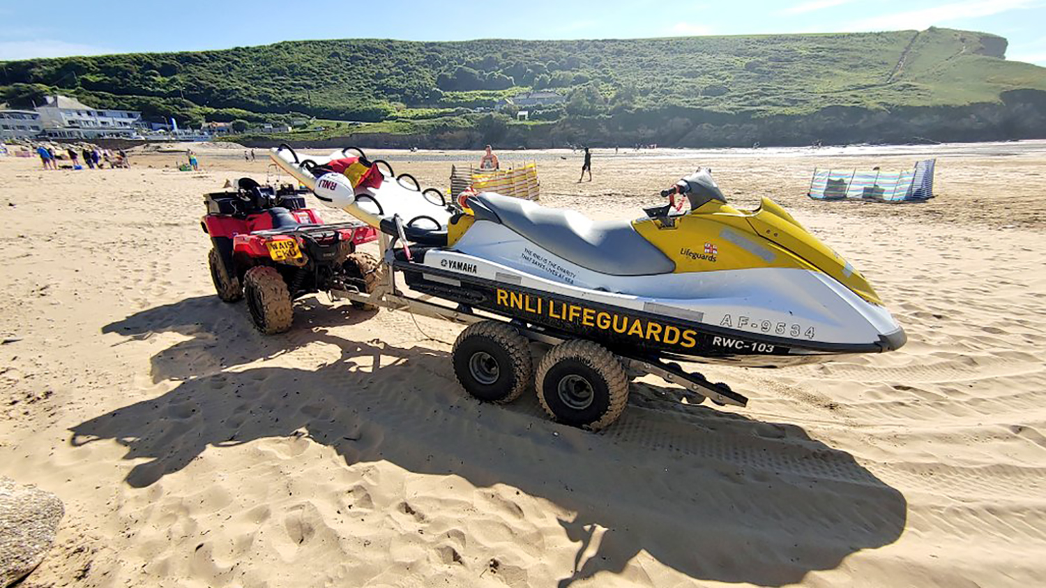 The rescue watercraft that rescued Jon