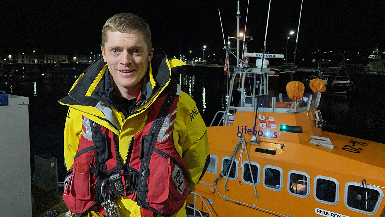 Wick RNLI Coxswain Allan Lipp