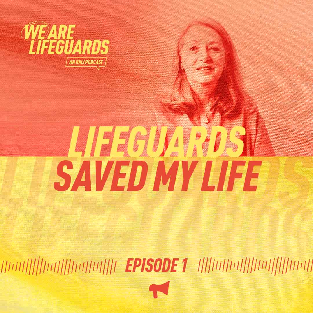 We Are Lifeguards Podcast Episode 1 podcast artwork titled Lifeguards Saved My Life
