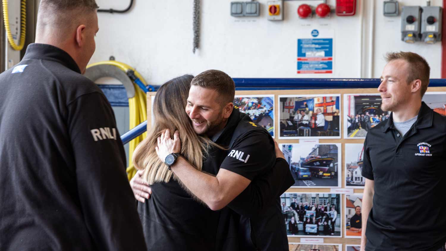 Mandy Galloway reuniting with crew member Scott Brown