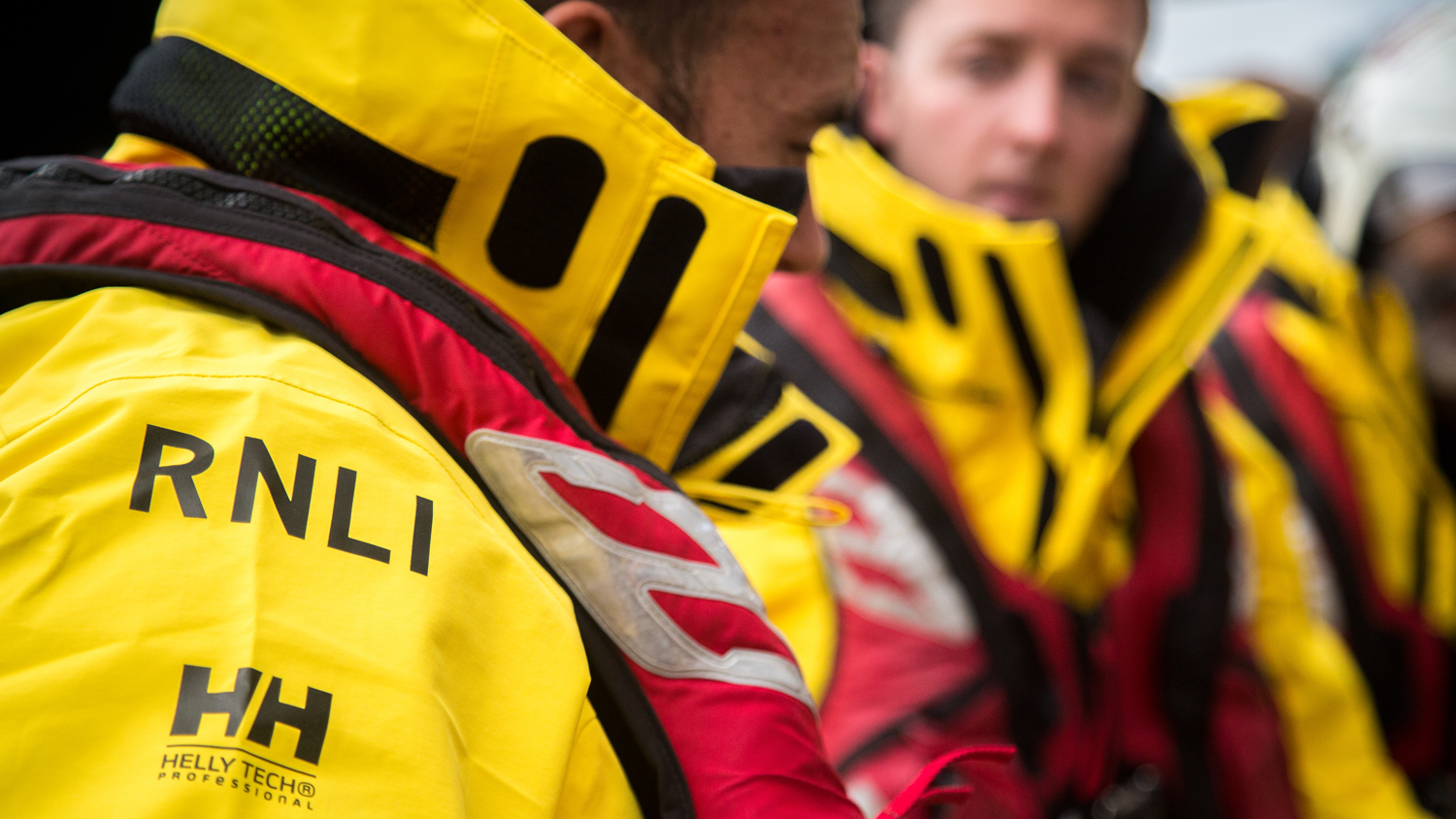 Launch of the Helly Hansen and RNLI partnership. Tower lifeboat station on the River Thames was the first lifeboat station to receive the new crew kit, which was marked with a joint exercise between the Tower E-class lifeboat and a visiting Shannon class lifeboat.