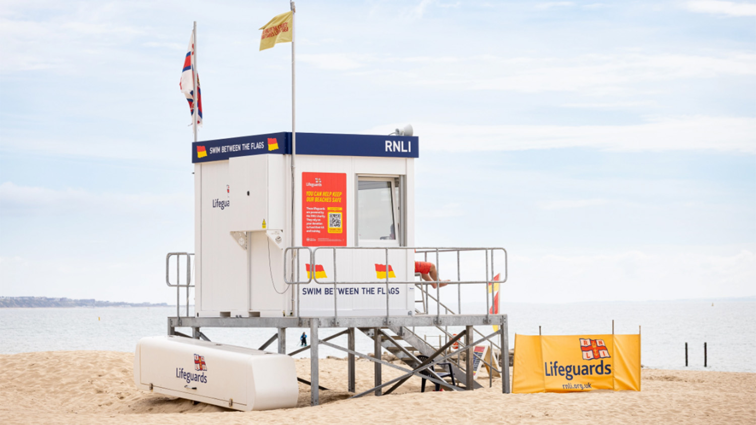 RNLI beach lifeguard unit.