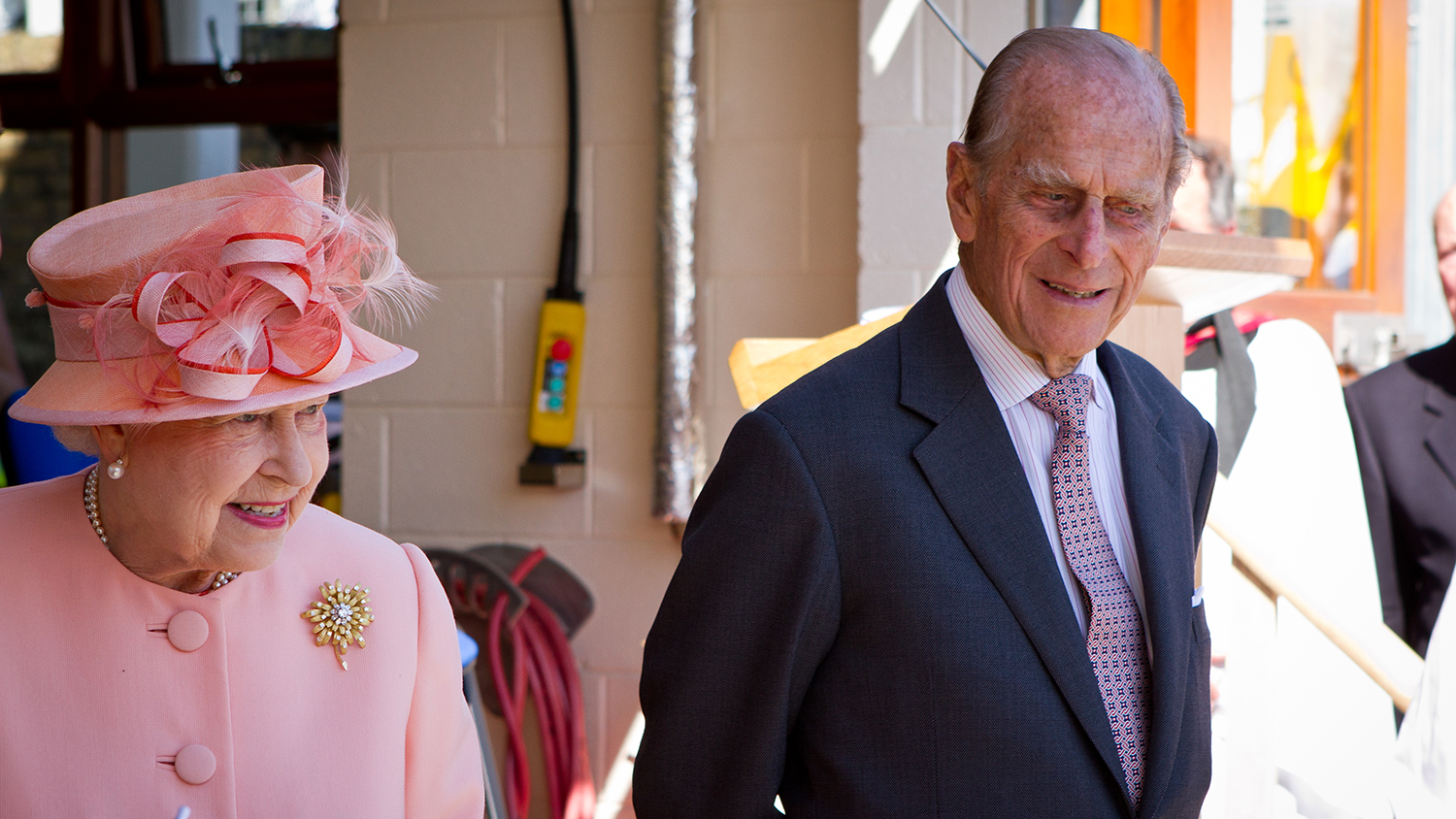 Opening of Cowes Lifeboat Station by Her Majesty Queen Elizabeth II and His Royal Highness The Prince Phillip as part of her Diamond Jubilee tour.