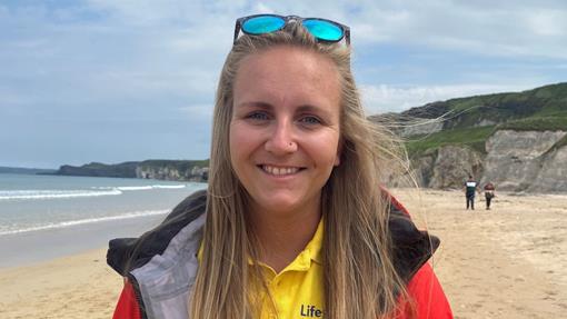 Senior Lifeguard Beth Montgomery