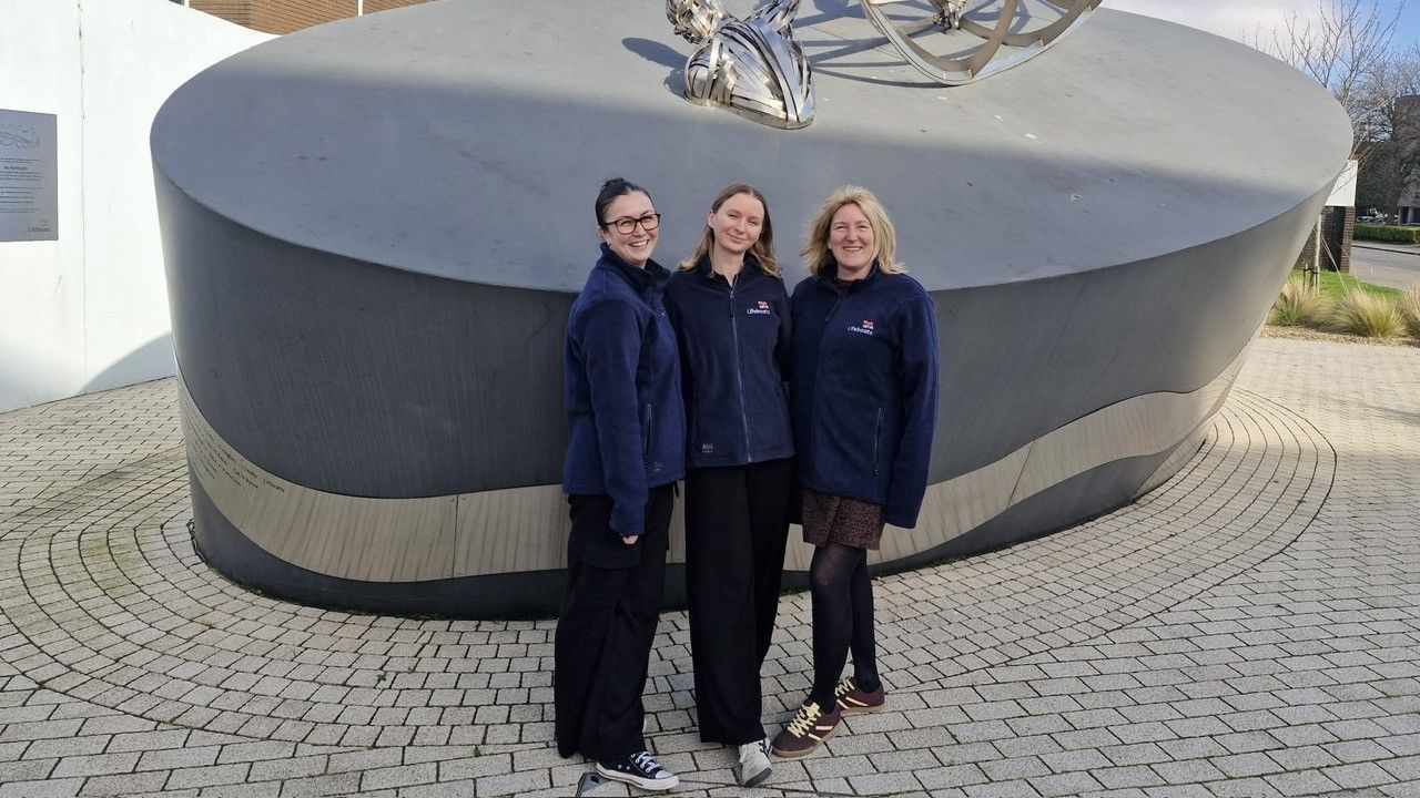 Members of the youth education team