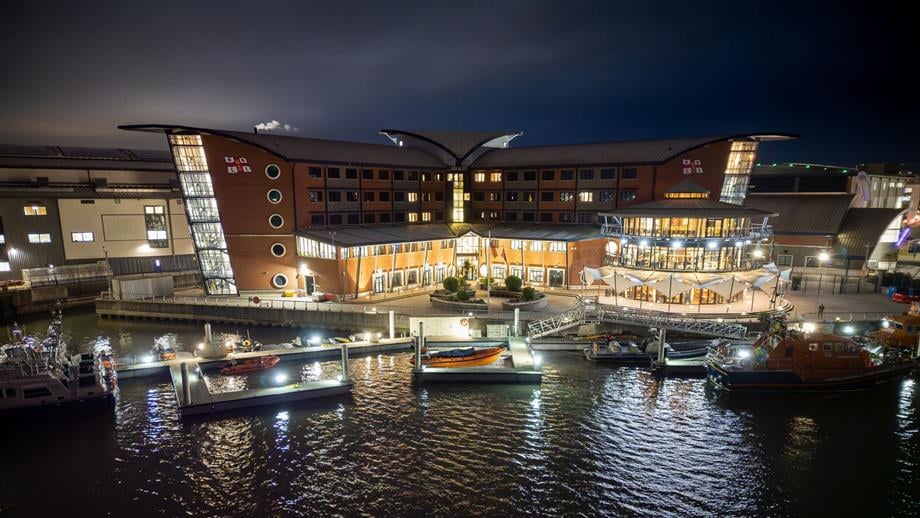 Rnli Night Evening Wedding Receptions at RNLI College