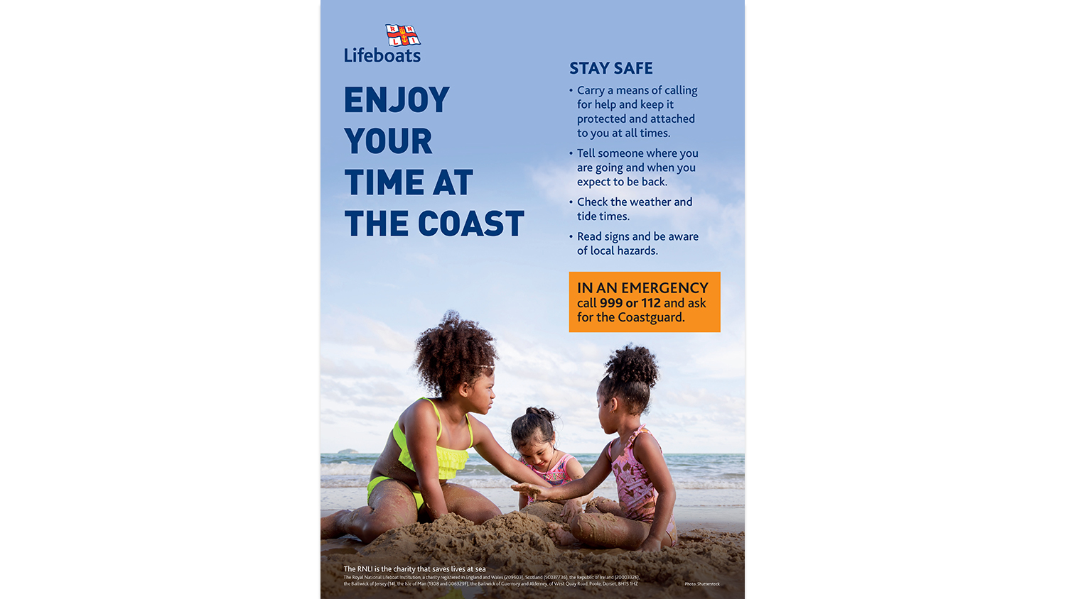 Beach Safety Lifeguard Version 2 - English