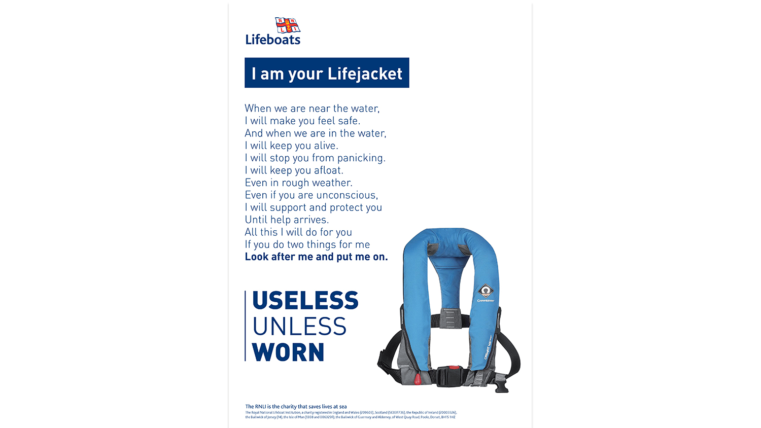 Wear Your Lifejacket - English