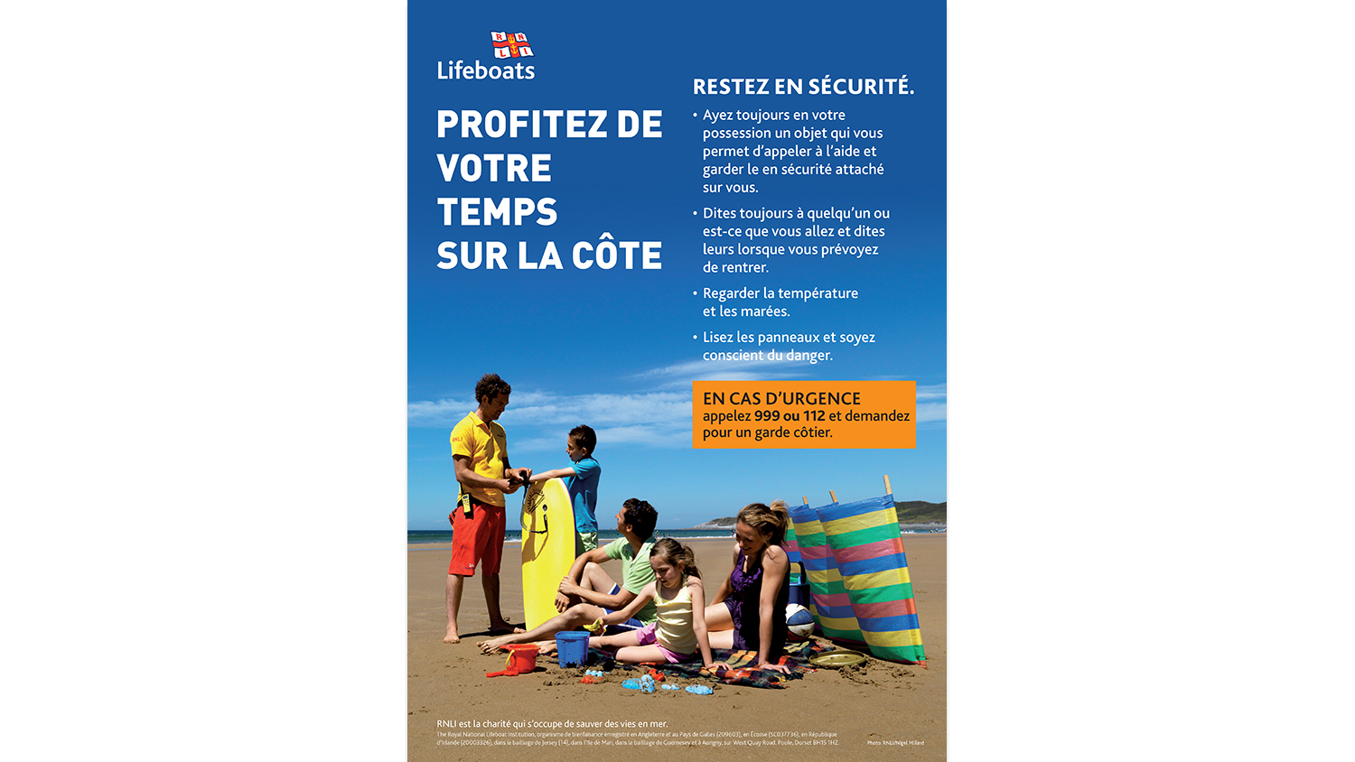 Beach Safety Lifeguard - French
