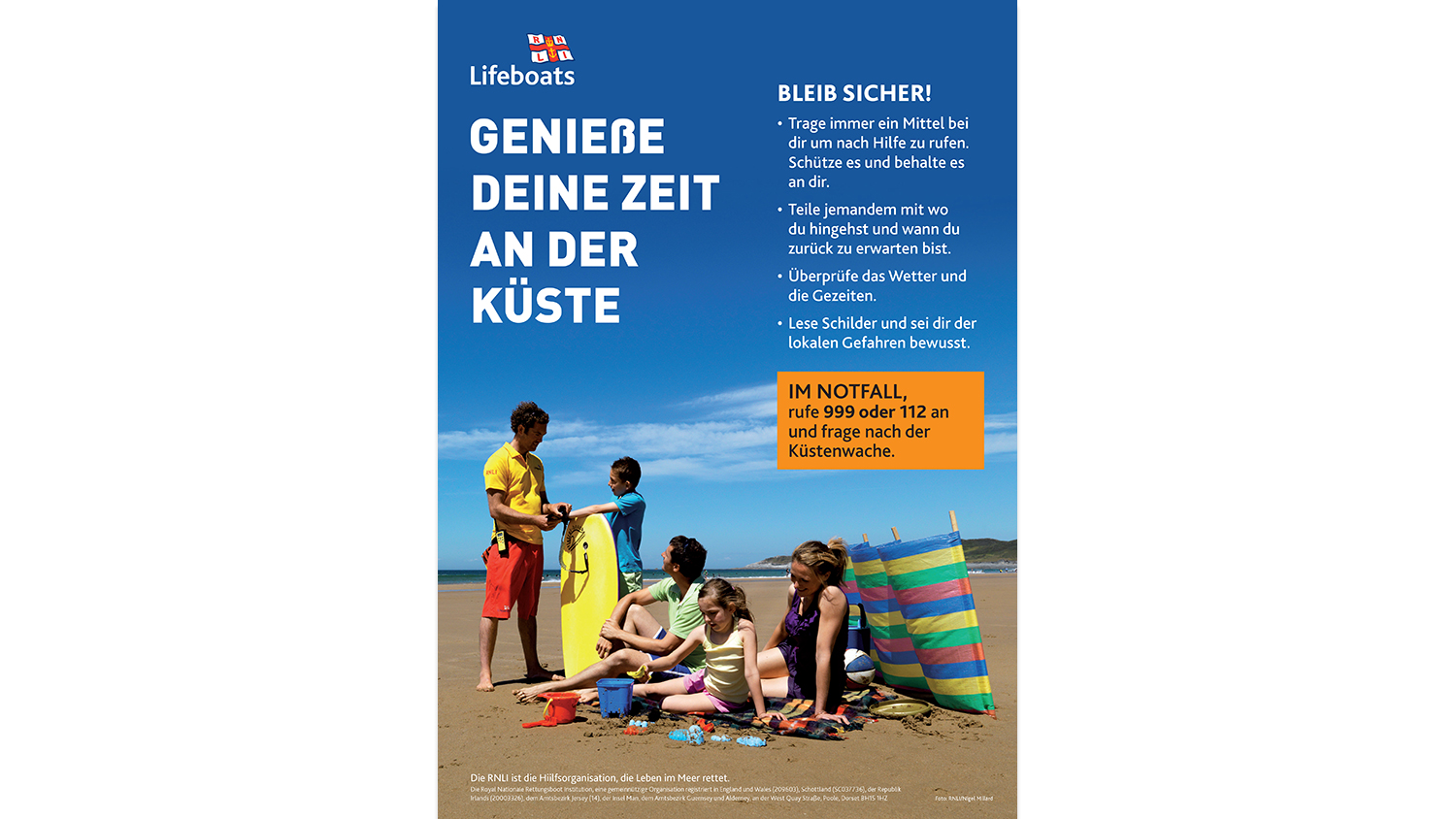 Beach Safety Lifeguard - German