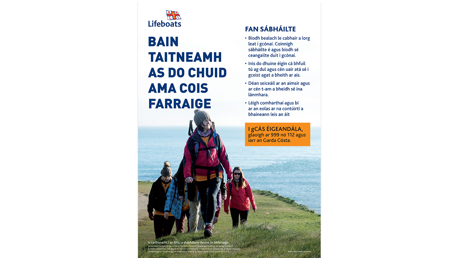 Coastal Walking - Irish