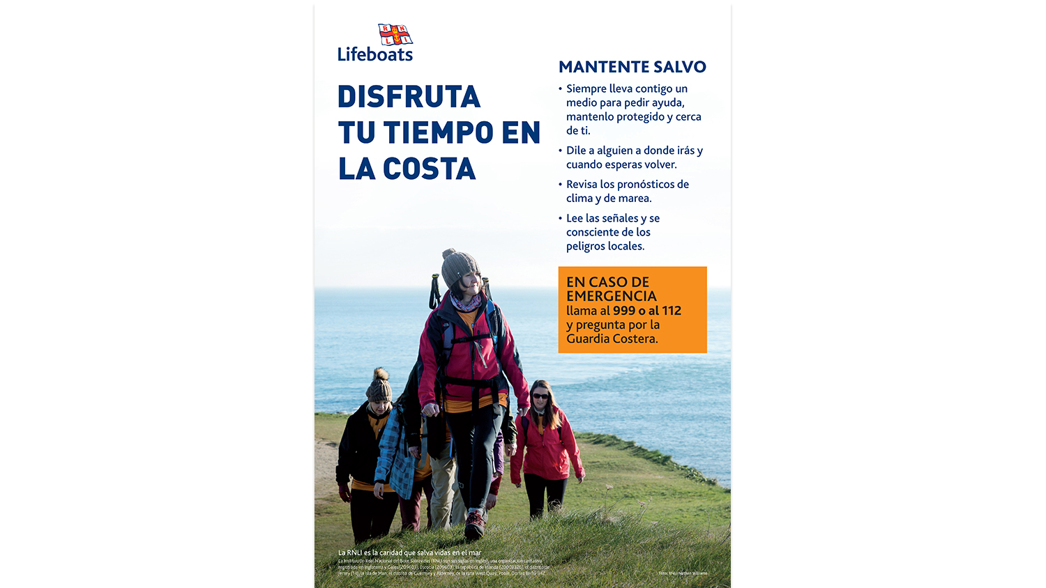 Coastal Walking - Spanish