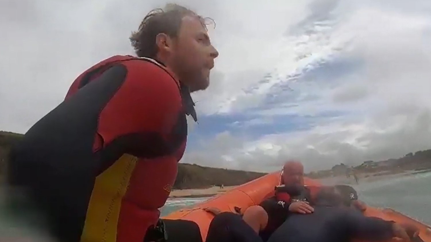 RNLI lifeguards at Trevone and Harlyn rescue surfer