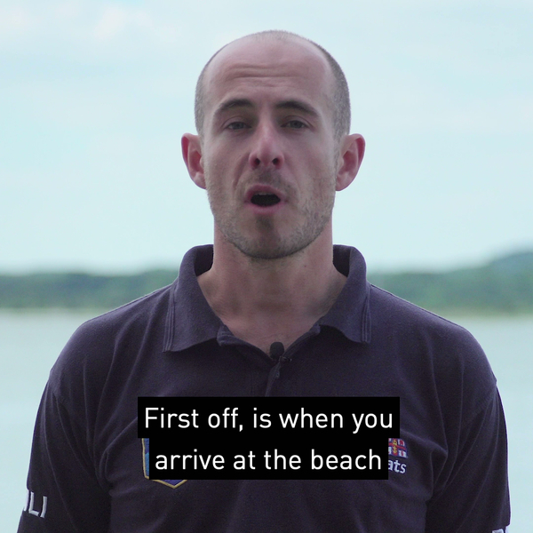 Cut-off by the tide